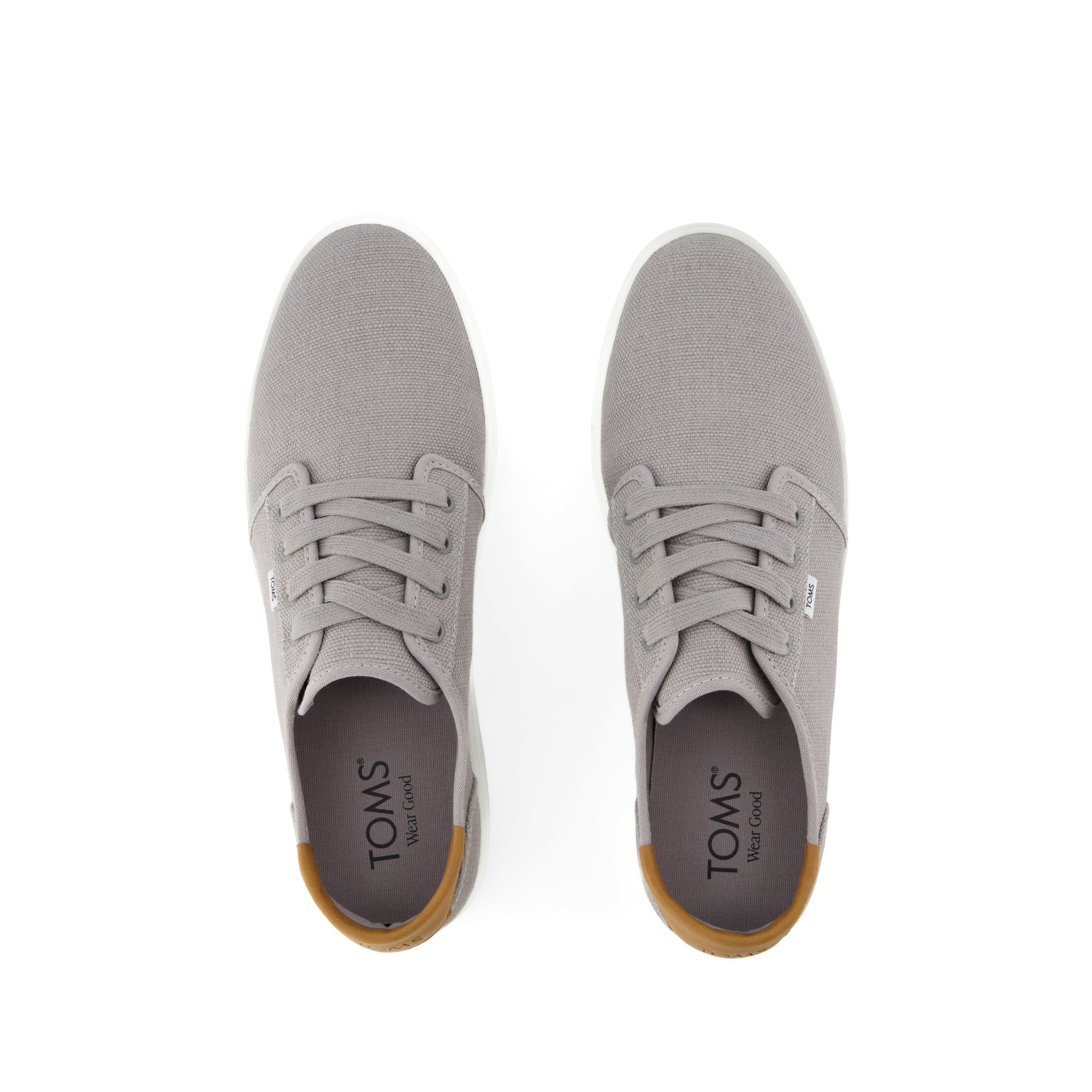Carlo 2.0 Lace-Up Sneaker - Drizzle Grey Legacy Canvas Top View