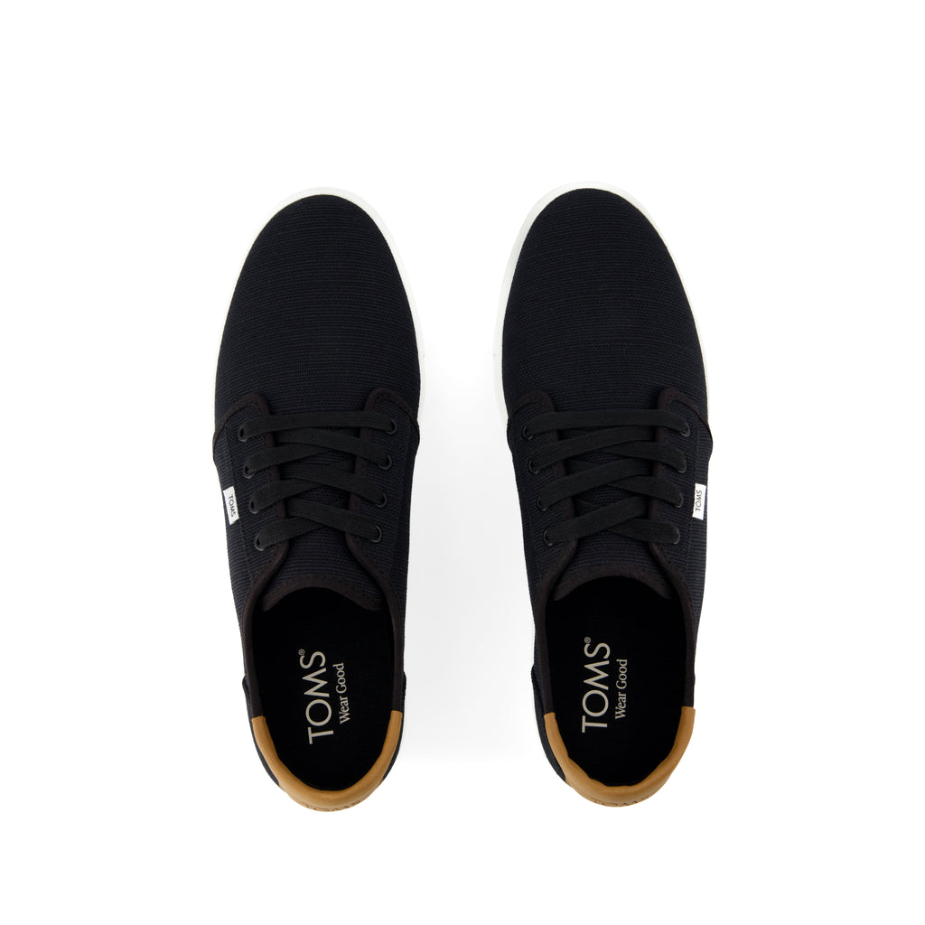 Carlo 2.0 Lace-Up Sneaker - Black Legacy Canvas Top View