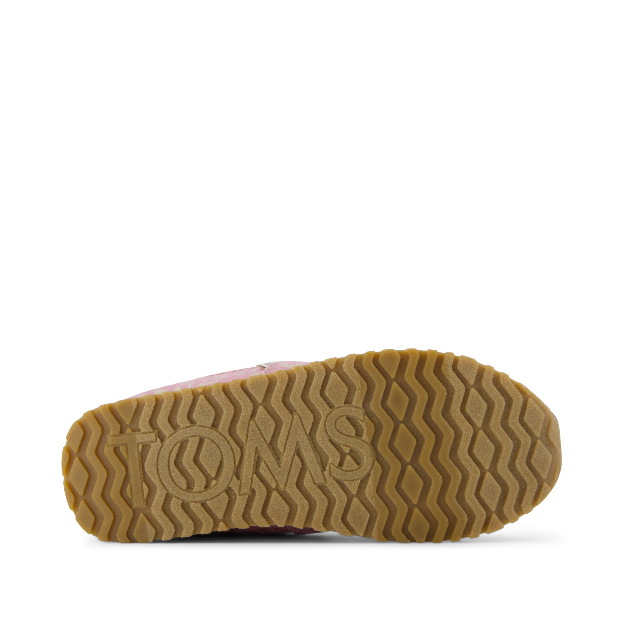 Resident Kids Sneaker - Cosmic Pink Iridescent Leopard Bottom Sole View