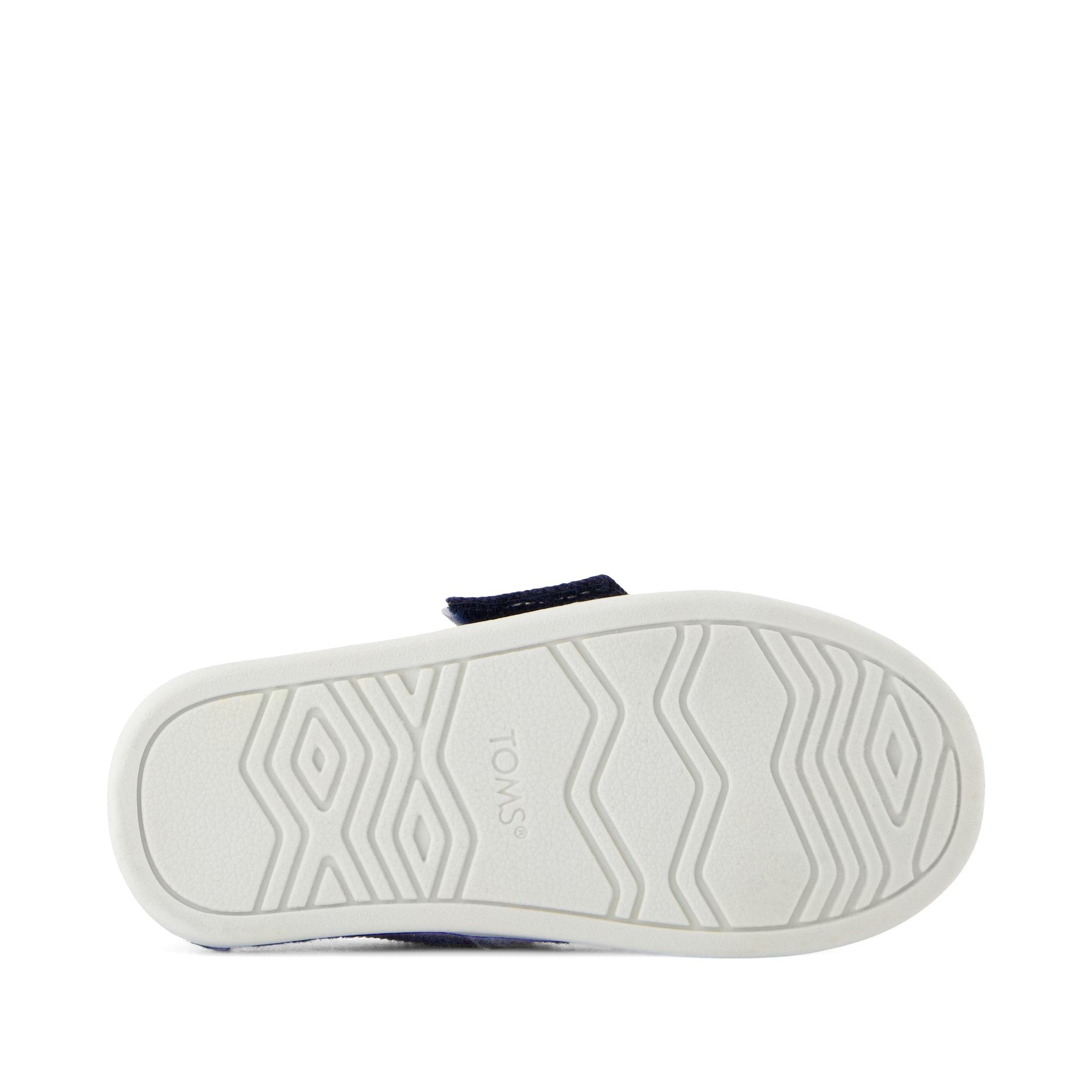 Alpargata Classic Toddler Shoe - Navy Heritage Canvas Bottom Sole View