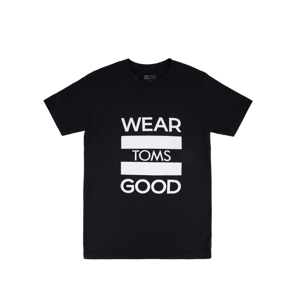Wear Good Stacked Short Sleeve Crew Tee Front View
