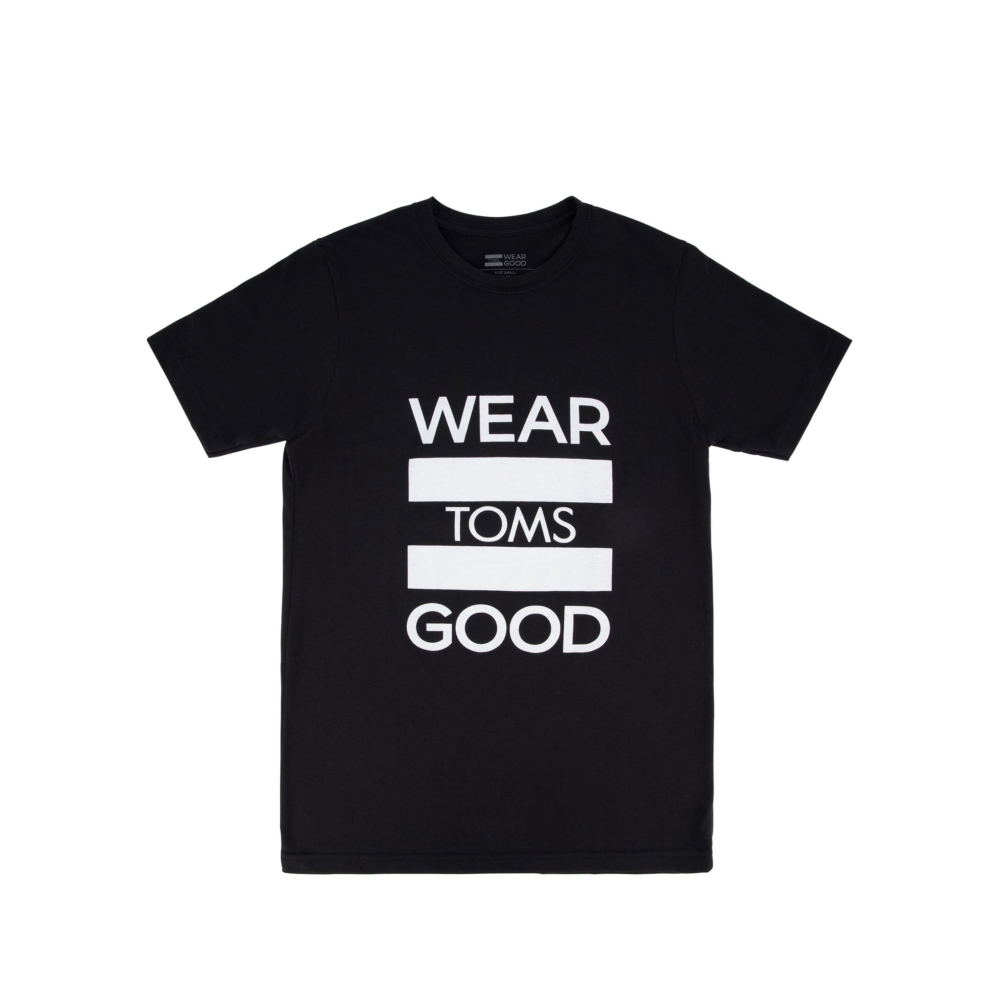 Wear Good Stacked Short Sleeve Crew Tee Front View