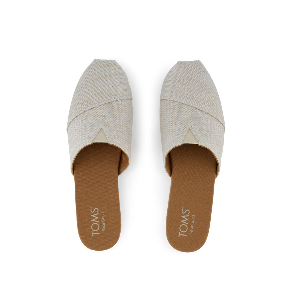 Alpargata Mule - Natural Yarn Dye Top View