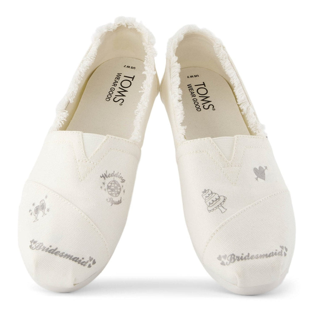 toms shoe tattoo wedding party pack up close detail shot