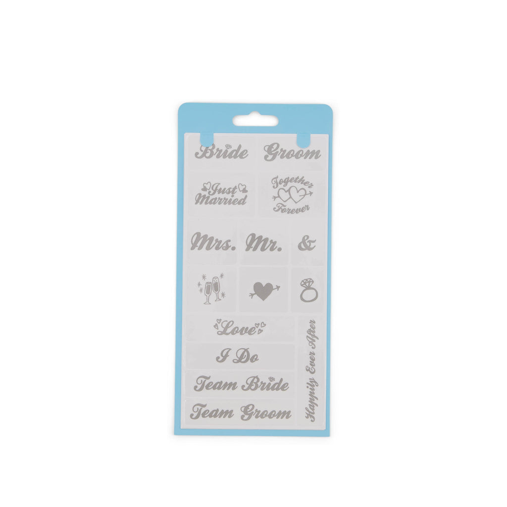 TOMS Wedding Couple Shoe Tattoos 2 Pack