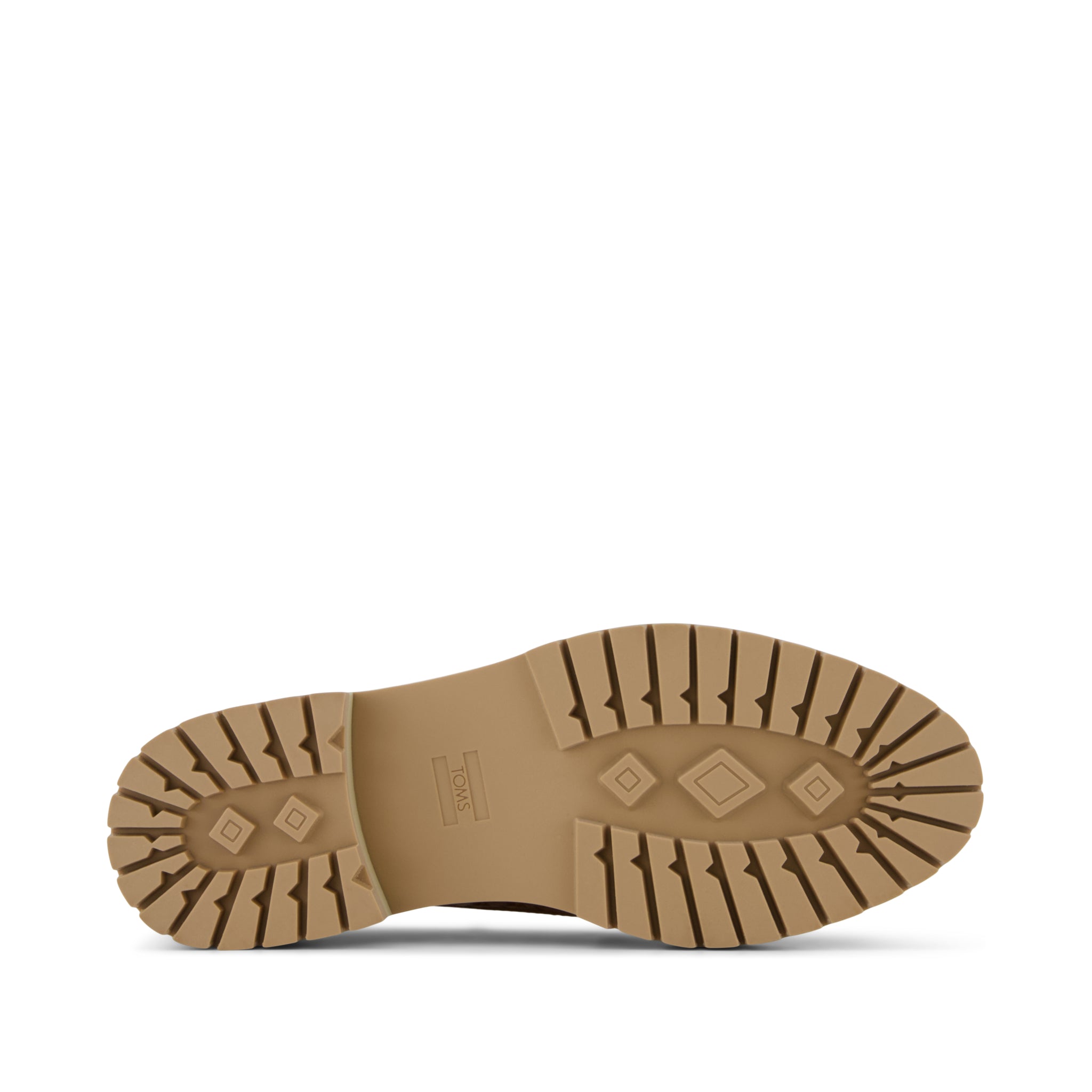 Cara Loafer - Brown Sugar Embossed Perforated Bottom Sole View