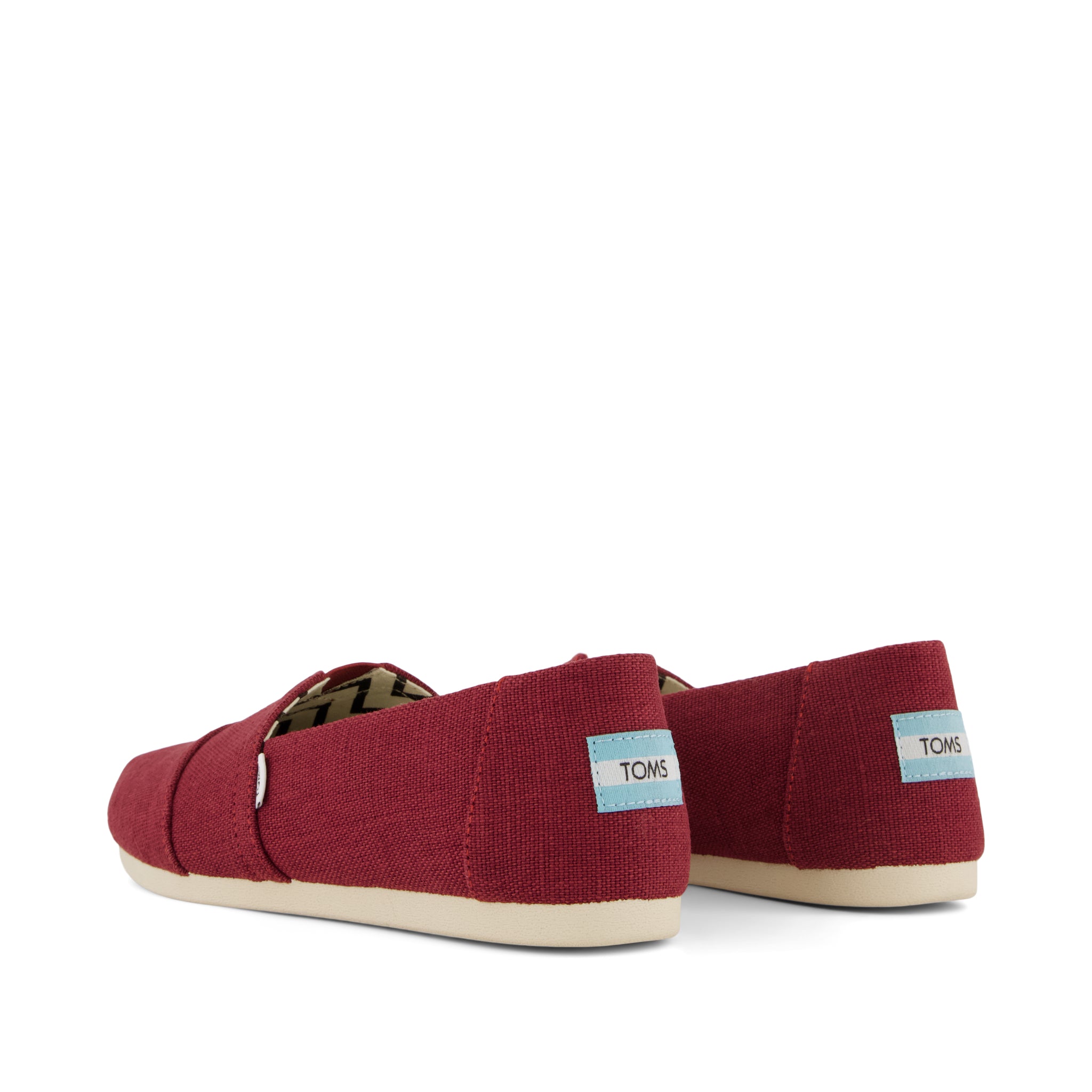 Alpargata Classic - Ruby Heritage Canvas Back View
