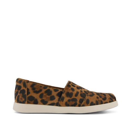 Alpargata Plus - Brown Sugar Leopard Print Suede Side View