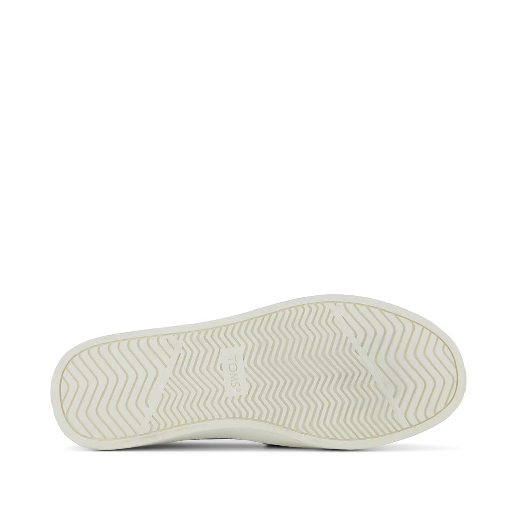Kameron Slip On Sneaker - Light Grey Metallic Suede Bottom Sole View
