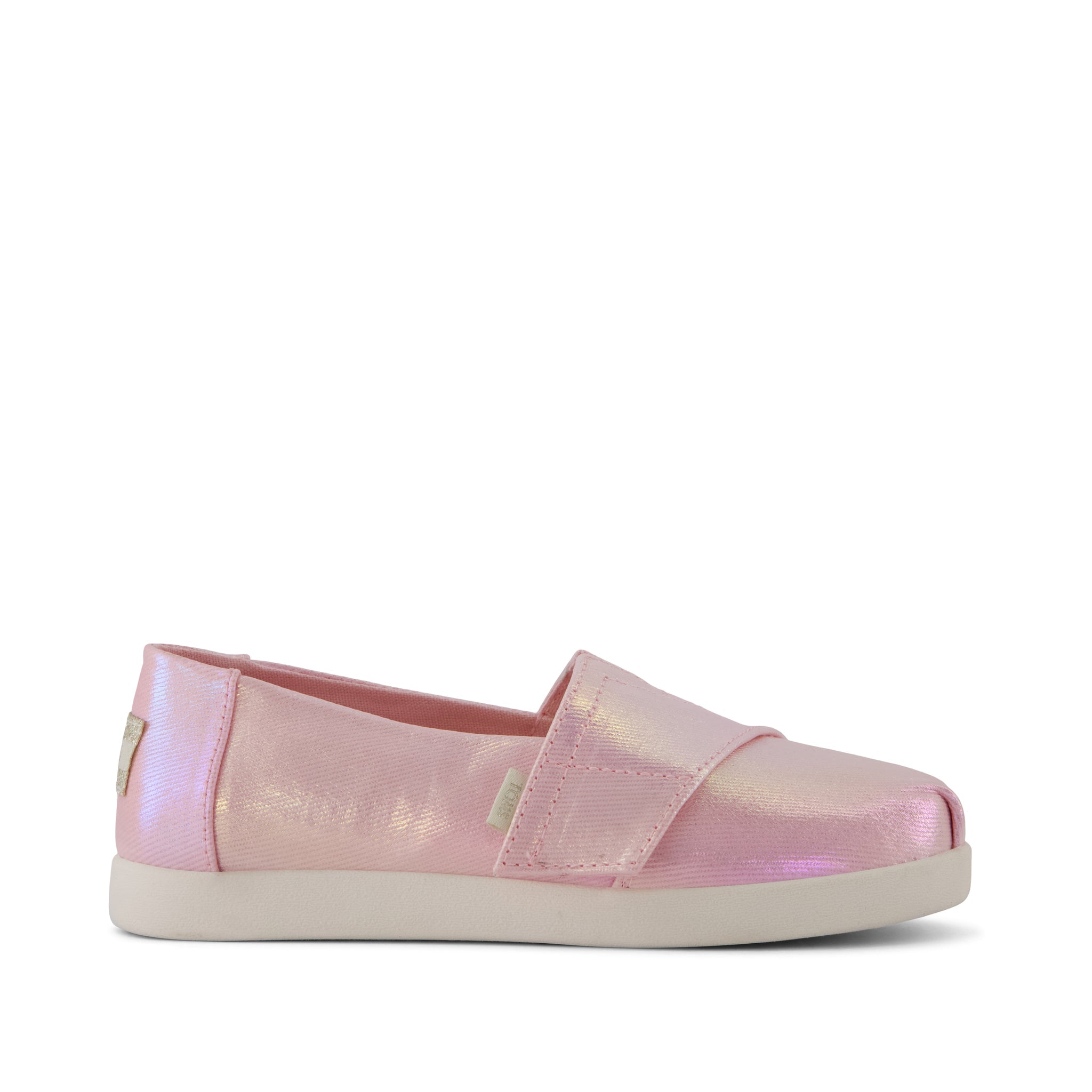 Kids Shoe Alpargata Classic Kids Shoe Pink Quartz Iridescent Twill