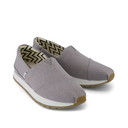 Resident Plus - Drizzle Grey Heritage Canvas Front View