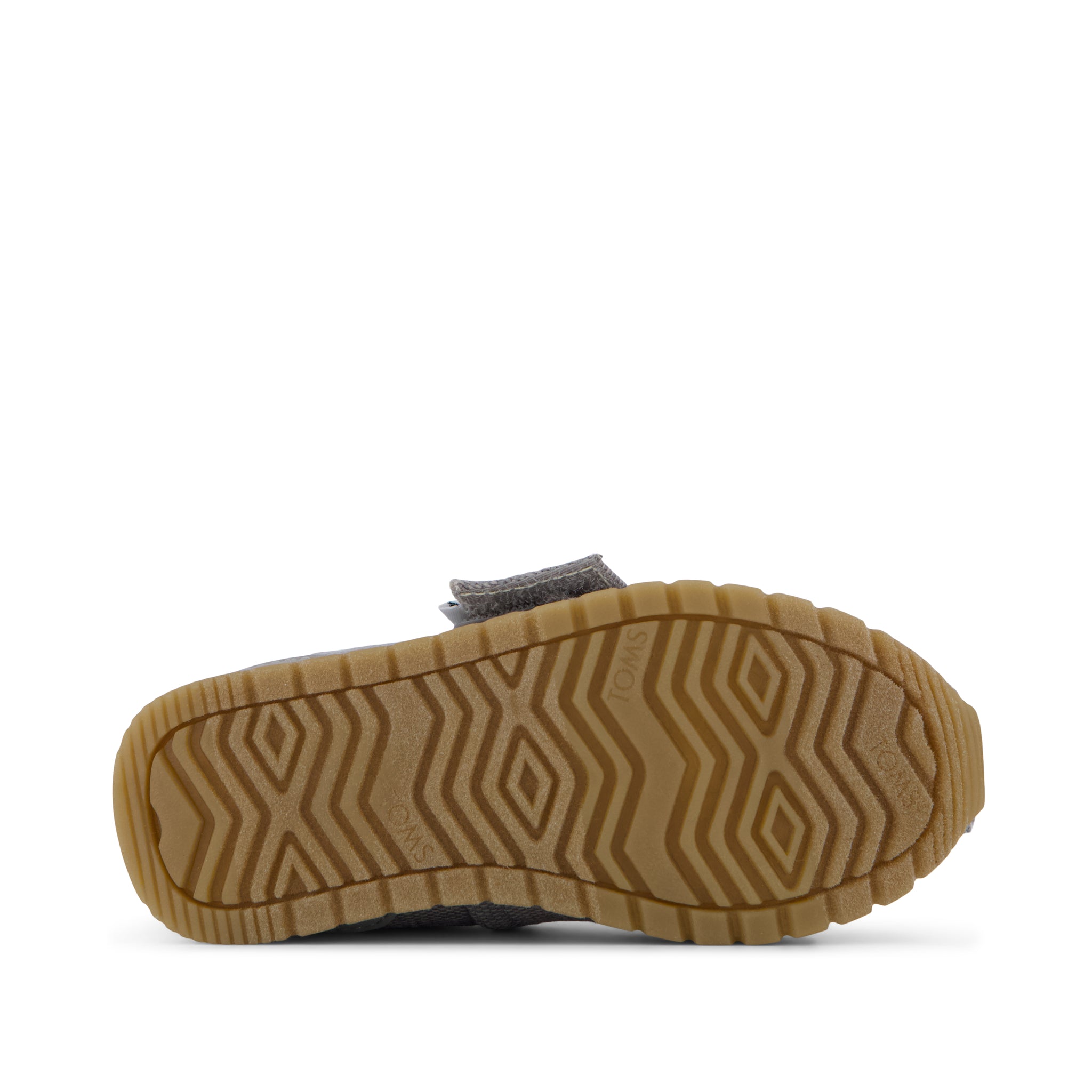 Resident Plus Toddler Sneaker - Drizzle Grey Heritage Canvas Bottom Sole View