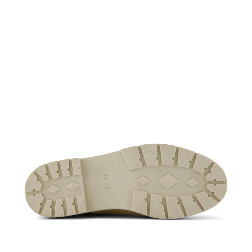 Astrid Boot - Water Repellent Light Caramel Suede Bottom Sole View