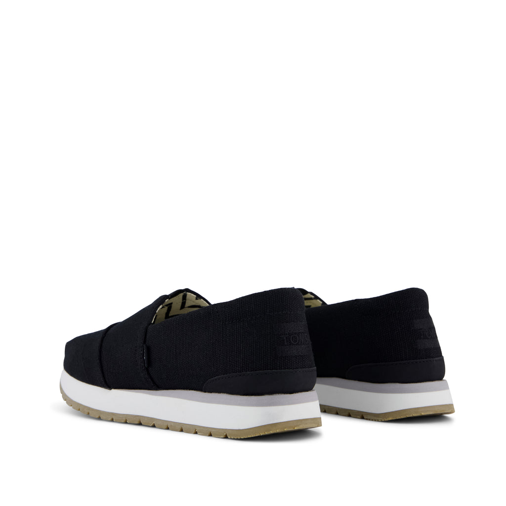 Resident Plus - Black Heritage Canvas Back View