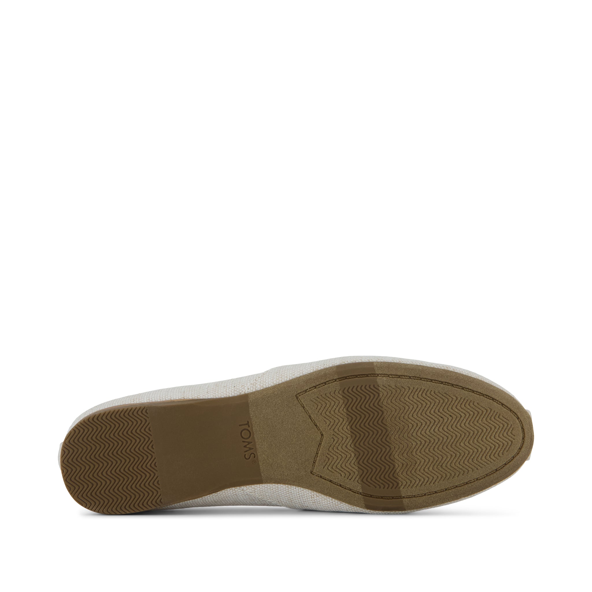 Gemma Flat - Natural Yarn Dye Bottom Sole View
