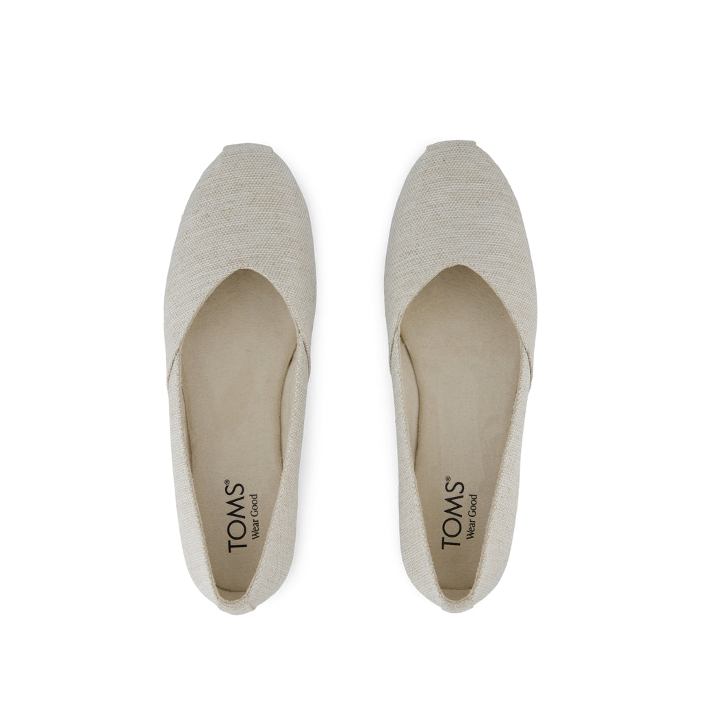 Gemma Flat - Natural Yarn Dye Top View