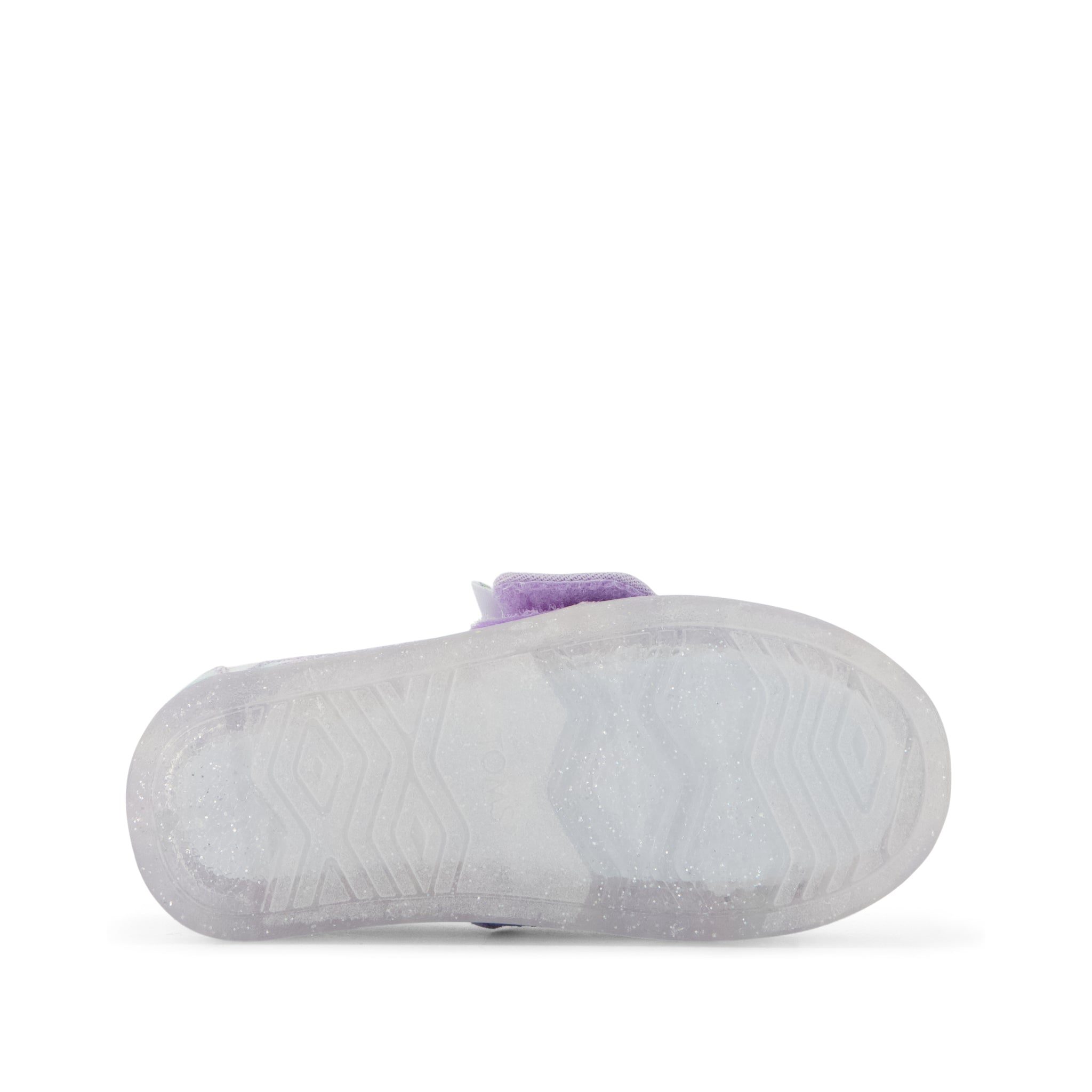 Alpargata Classic Kids Shoe - Misty Lilac Iridescent Unicorn Bottom Sole View