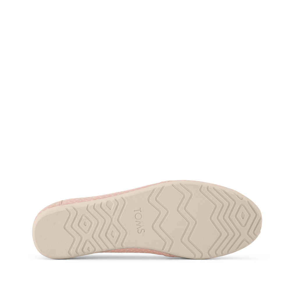 Alpargata Ballet Flat - Bloom Chambray Dot Bottom Sole View