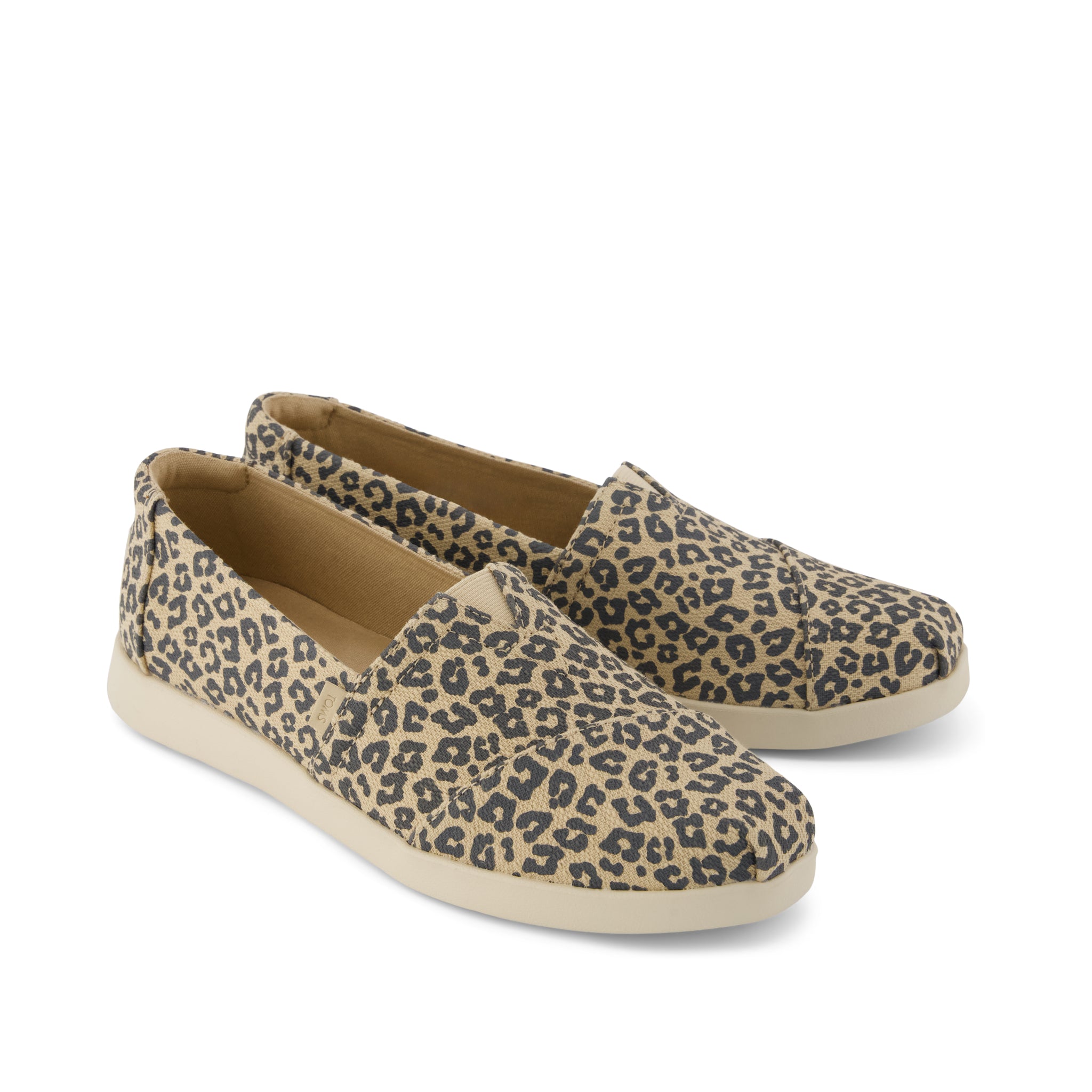 Alpargata Plus - Natural Leopard Spots Front View