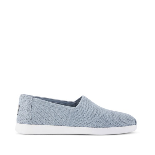 Alpargata Plus - Light Grey Knit Side View