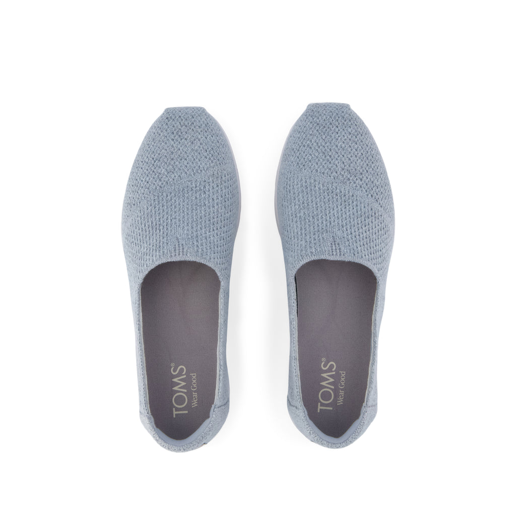 Alpargata Plus - Light Grey Knit Top View