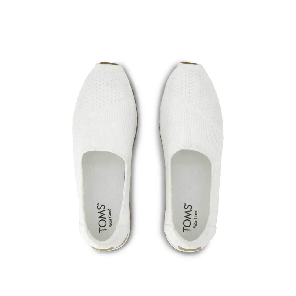 Resident Plus - White Knit Top View