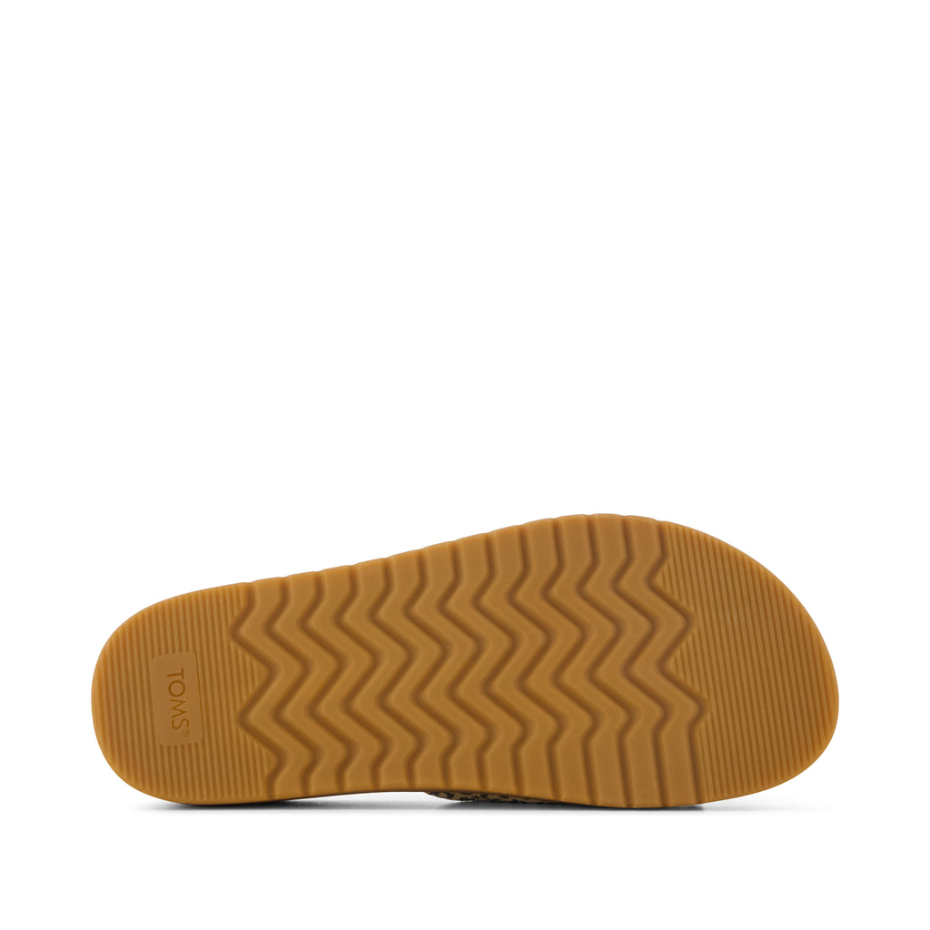 Marin Slide Sandal - Leopard Print Bottom Sole View