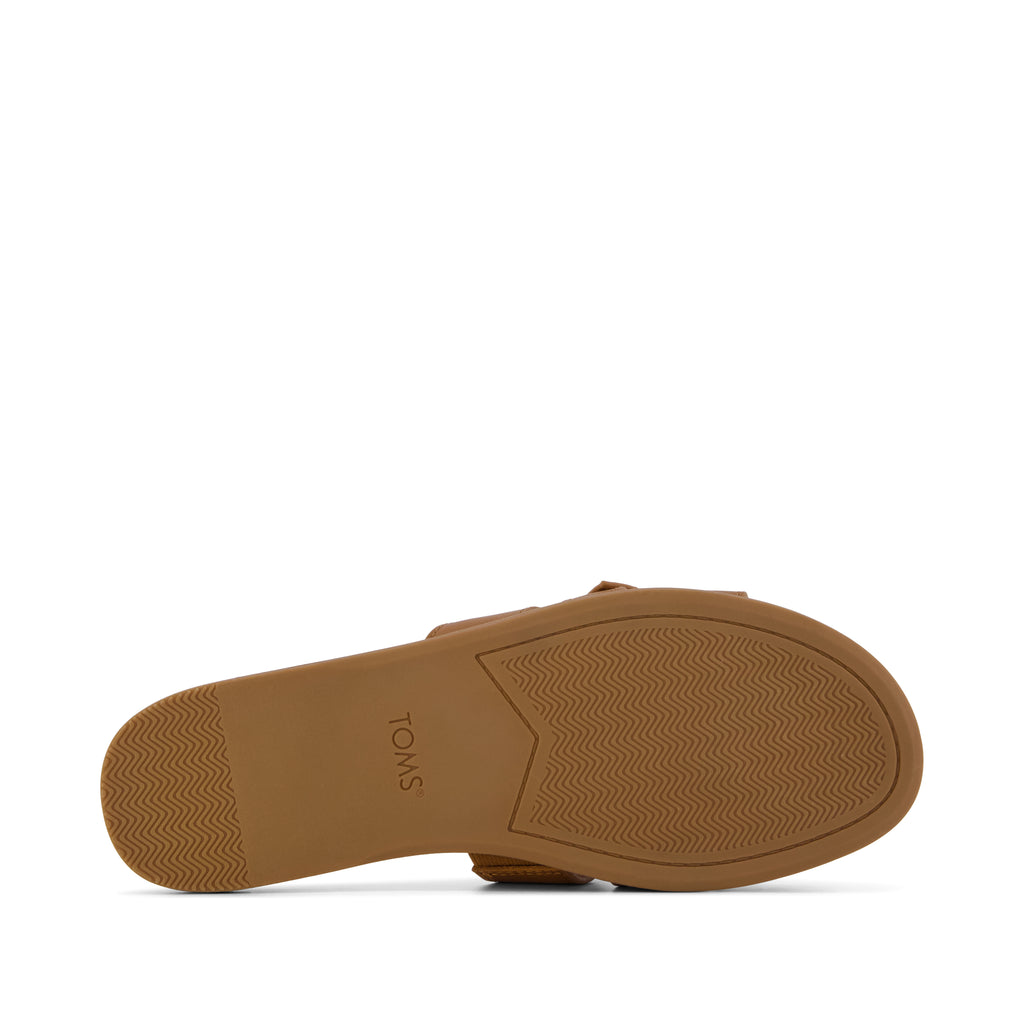 Sol Slide Sandal - Brown Sugar Leopard Bottom Sole View