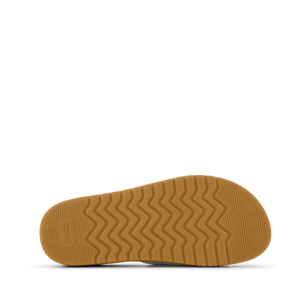 Marin Slide Sandal - Natural  Bottom Sole View