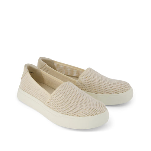 Kameron Slip On Sneaker - Natural Mesh (removed suede) Front View