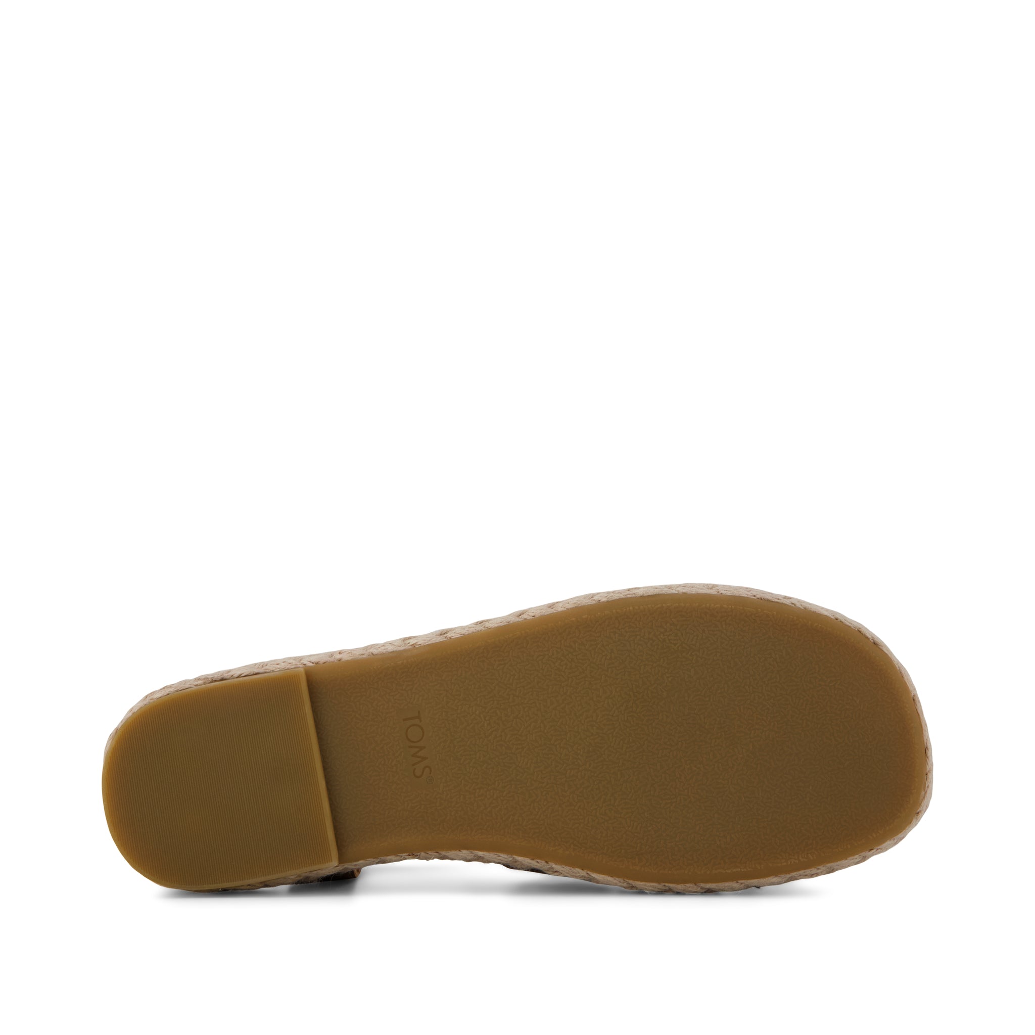 Jac Fisherman Sandal - Brown Sugar Leather  Bottom Sole View