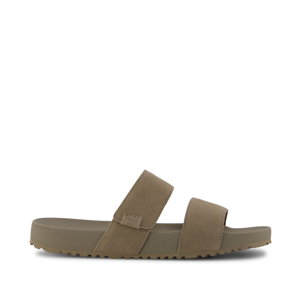 Nico Sandal - Dune Suede Side View