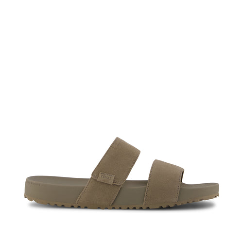 Nico Sandal - Dune Suede Side View