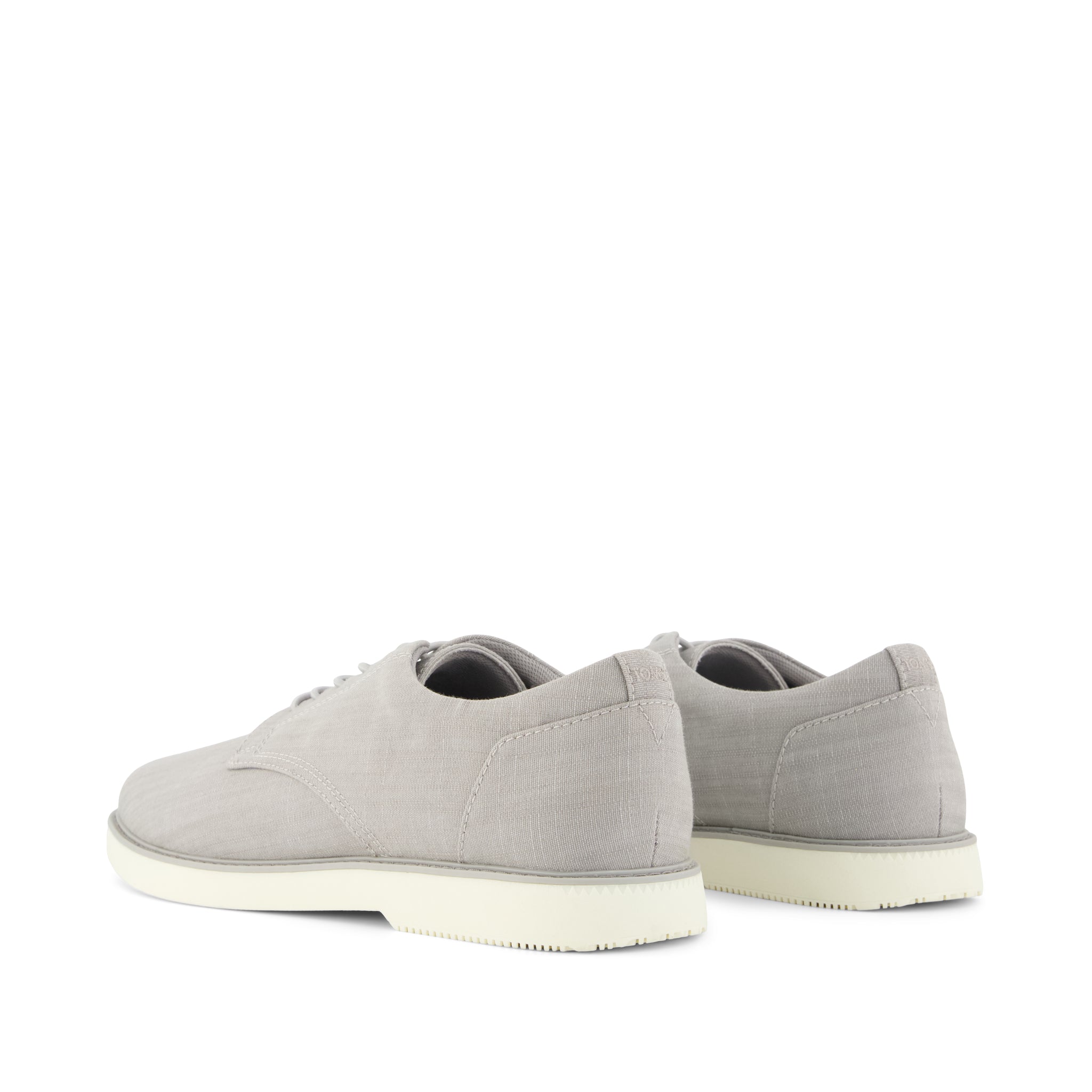 Joshua Dress Shoe - Grey Denim Back View