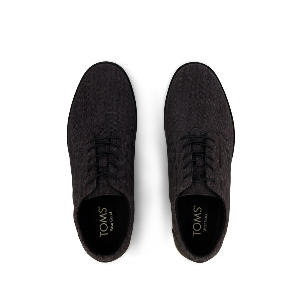 Joshua Dress Shoe - Black Denim
 Top View
