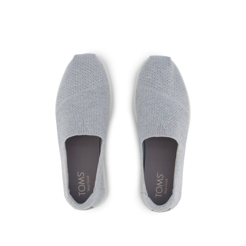 Alp FWD - Grey Knit Top View