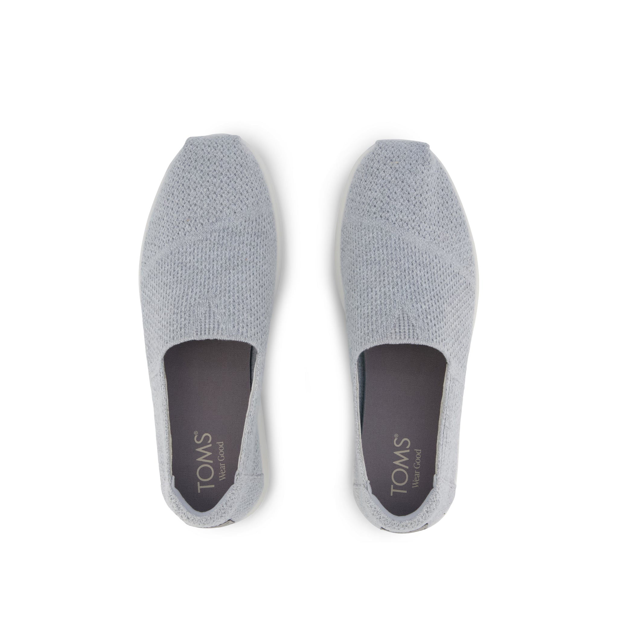 Alp FWD - Grey Knit Top View