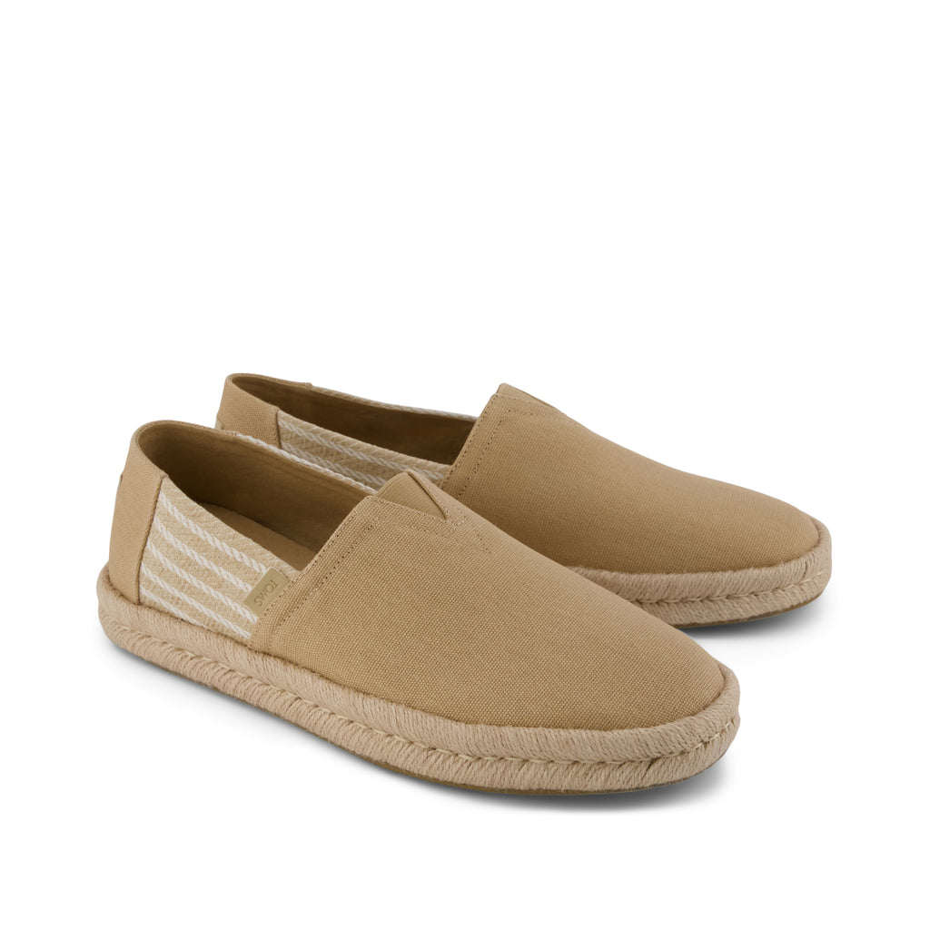 Alpargata Rope 2.0 Espadrille - Natural Stripes Front View