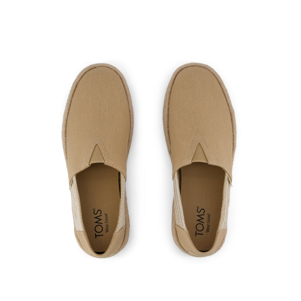 Alpargata Rope 2.0 Espadrille - Natural Stripes Top View