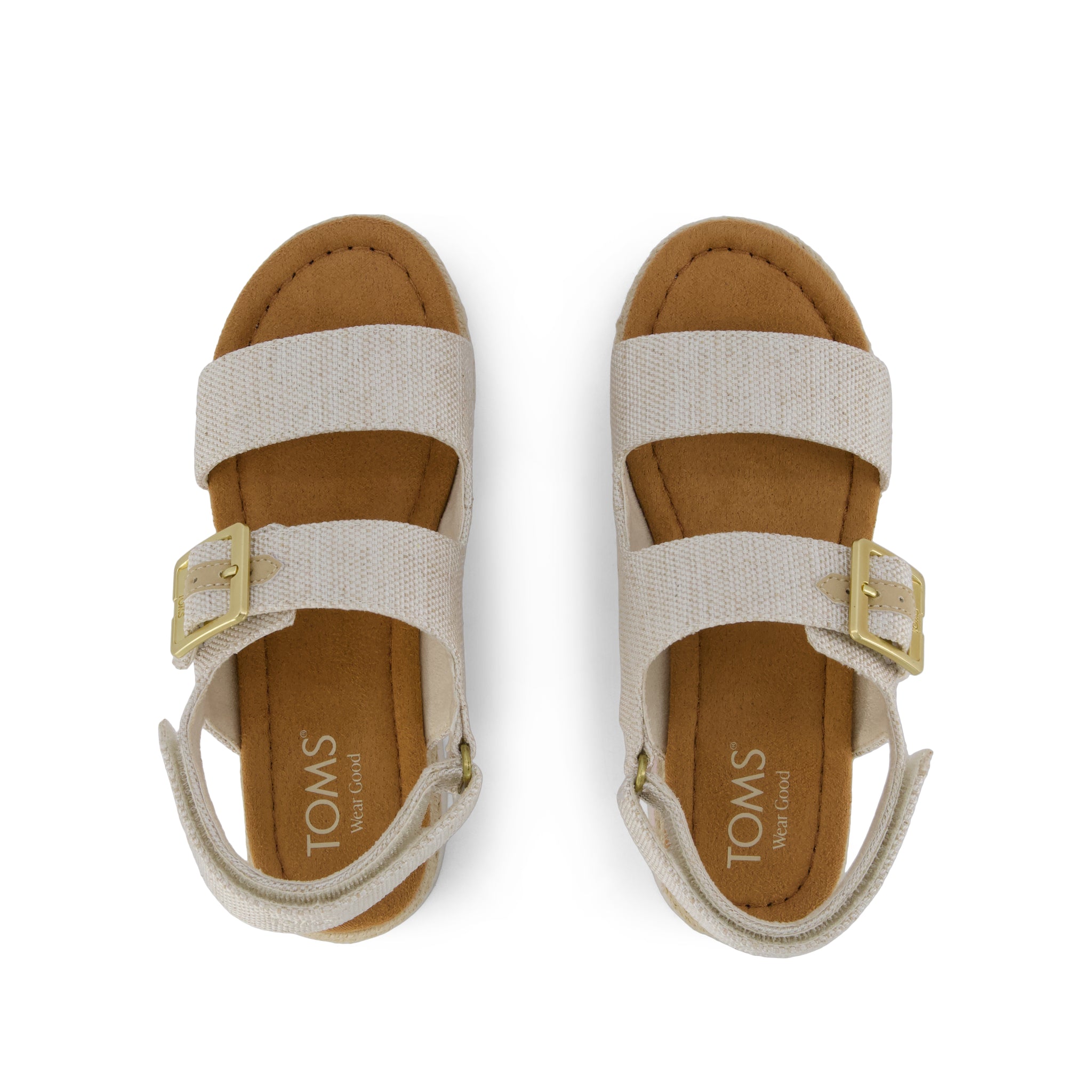 Giana Kids Sandal - Natural Top View
