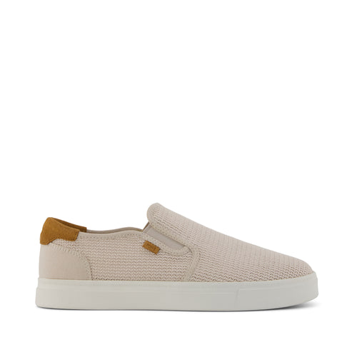 Baja 2.0 Slip On Sneaker - Taupe Mesh Side View