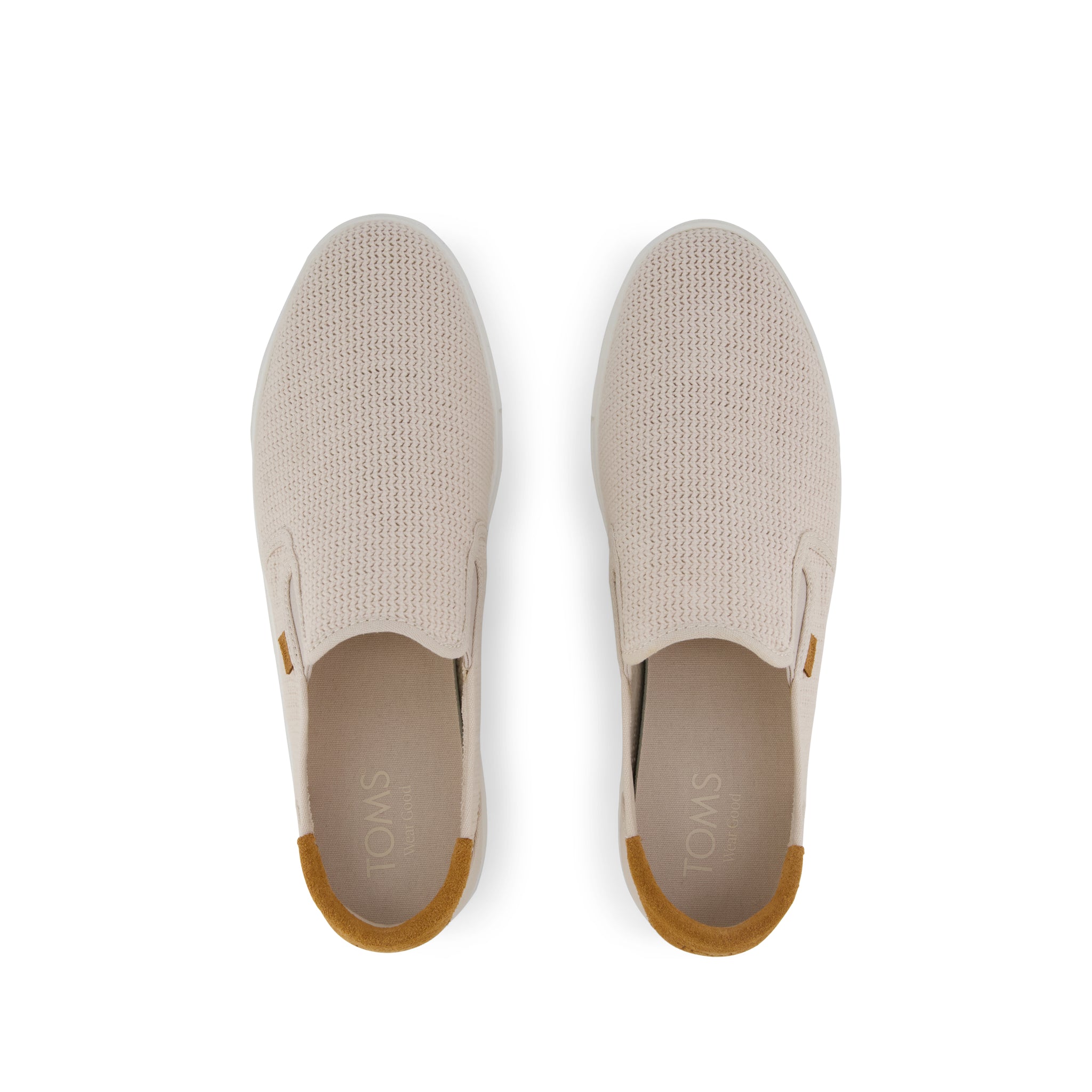 Baja 2.0 Slip On Sneaker - Taupe Mesh Top View