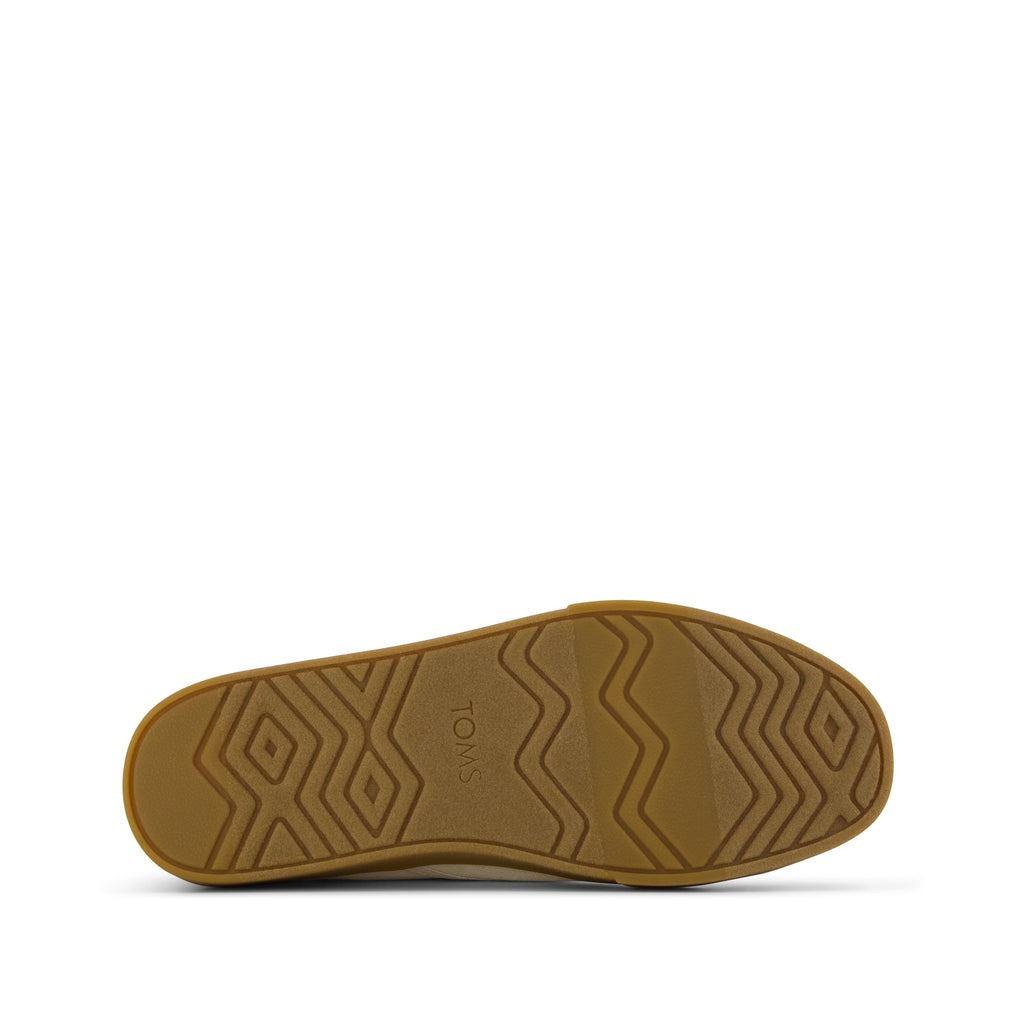 Cordones Plus Sneaker - Natural Canvas Bottom Sole View