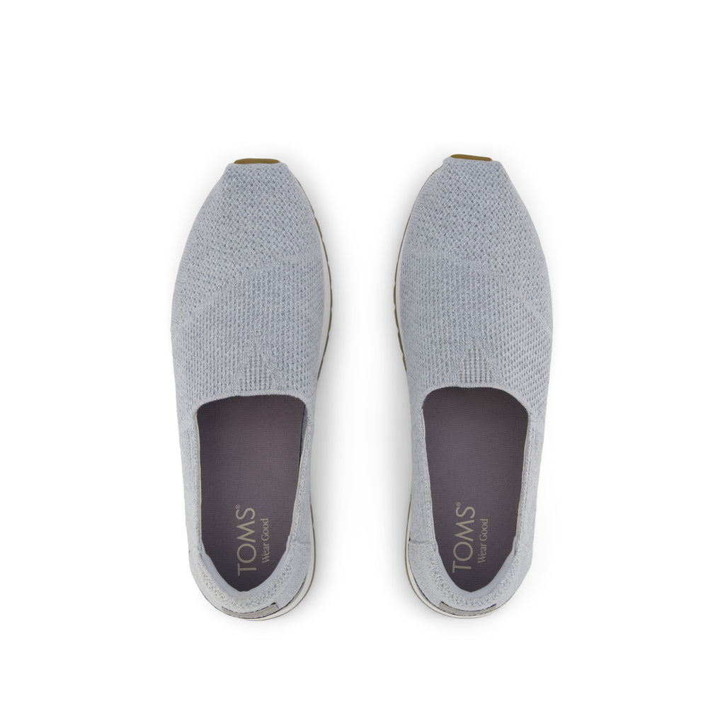 Resident Plus - Grey Knit Top View