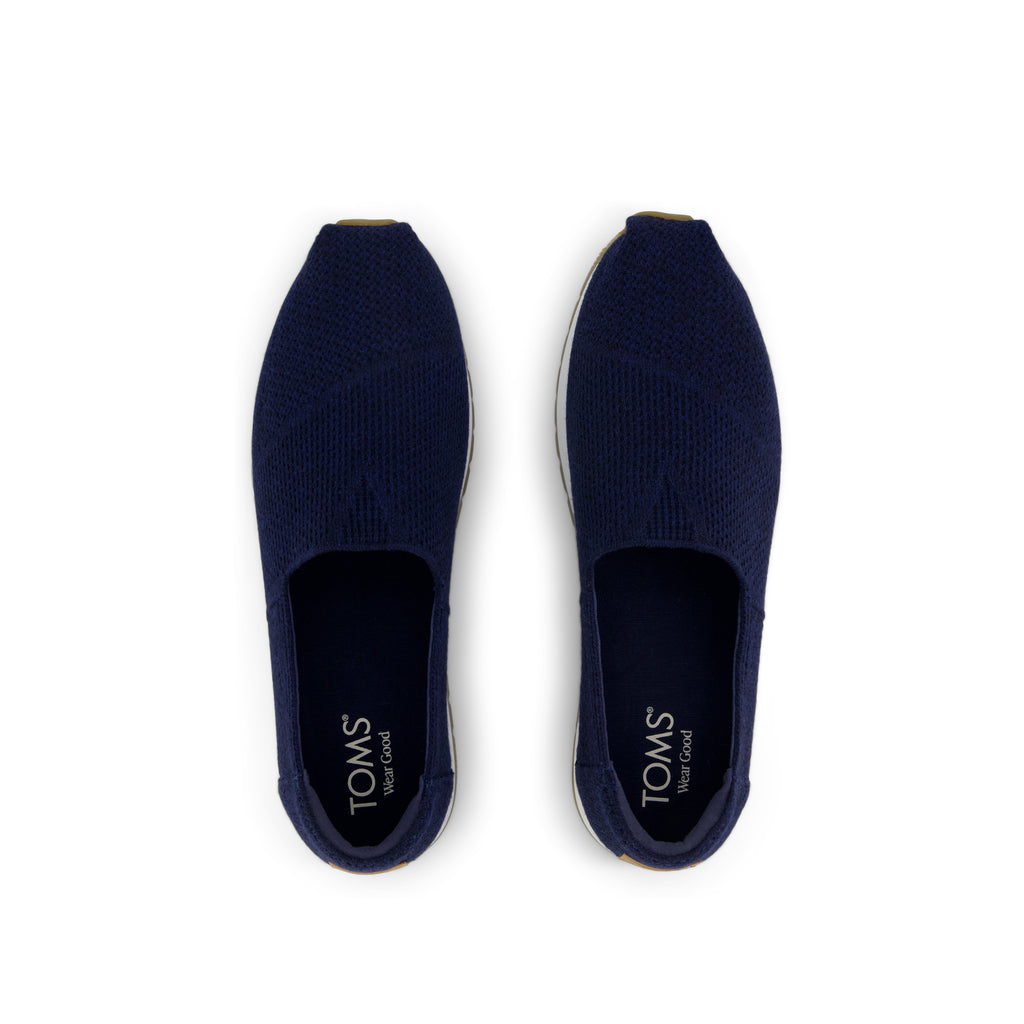 Resident Plus - Navy Knit Top View