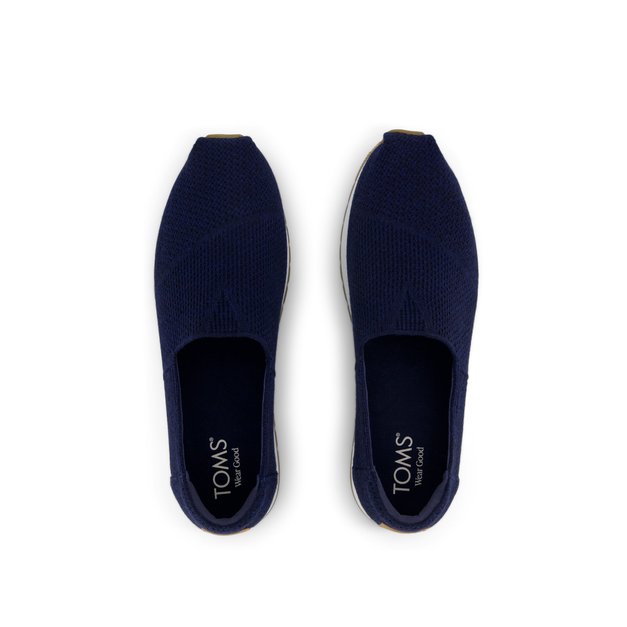 Resident Plus - Navy Knit Top View