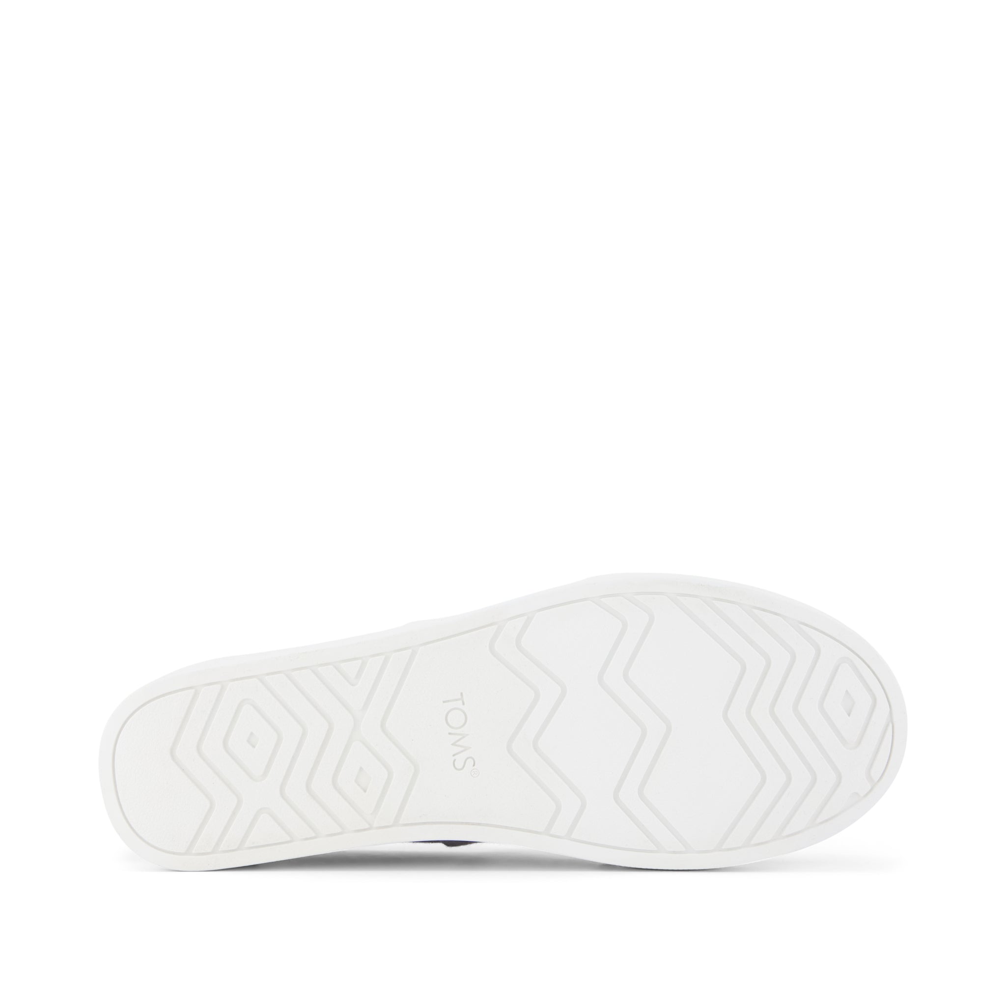 Asher Platform Slip On Sneaker - Grey Canvas Bottom Sole View