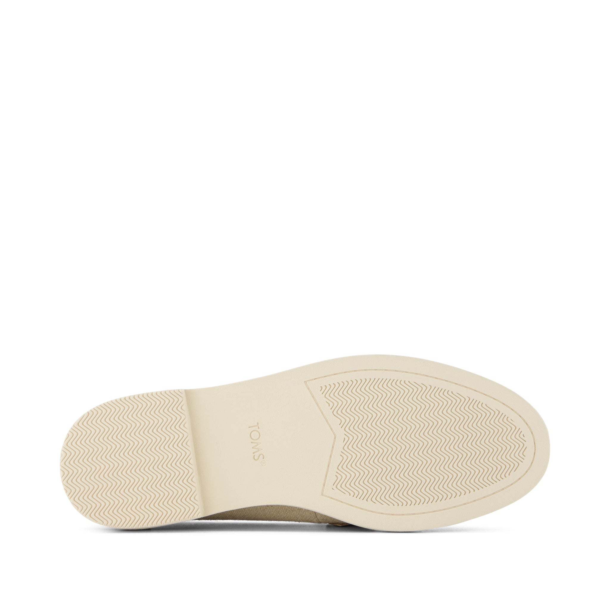 Marie Loafer - Natural Textile Bottom Sole View