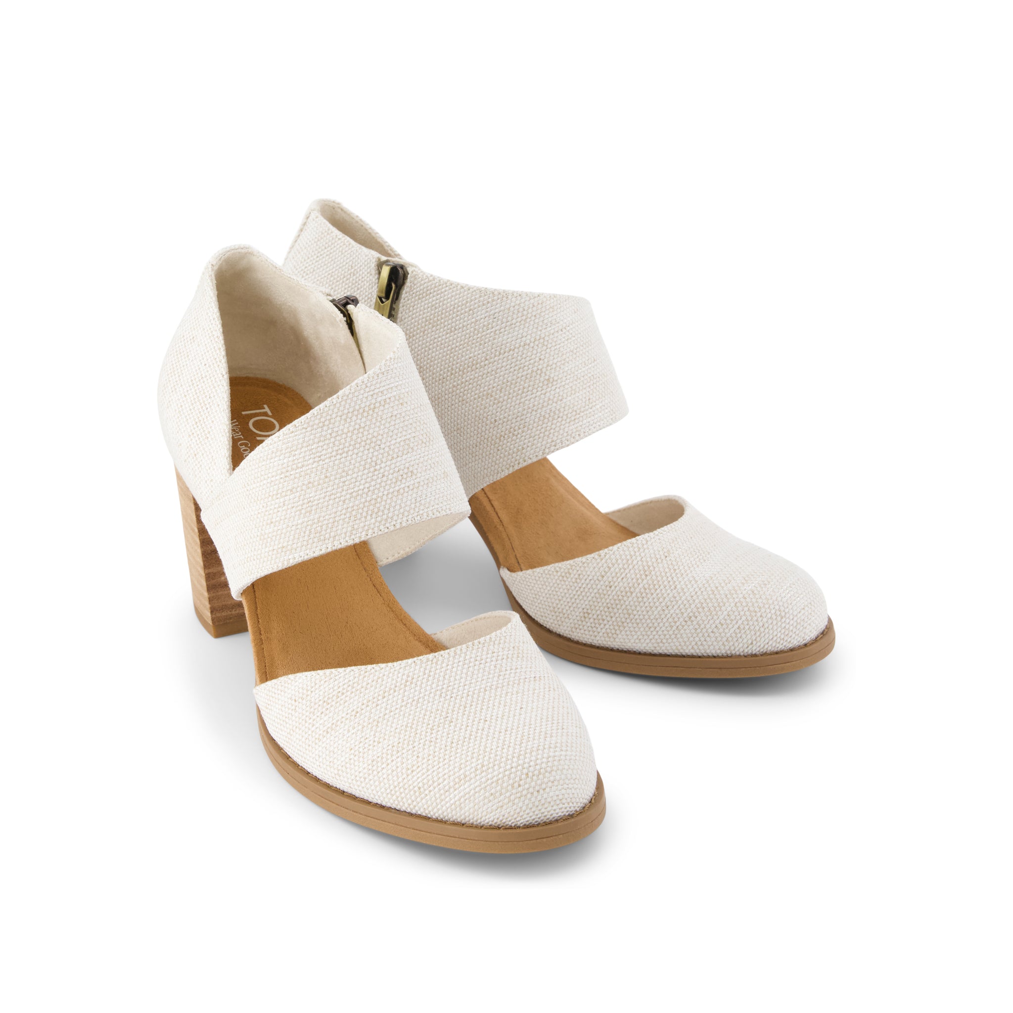 Milan Nova Heel - Natural Front View