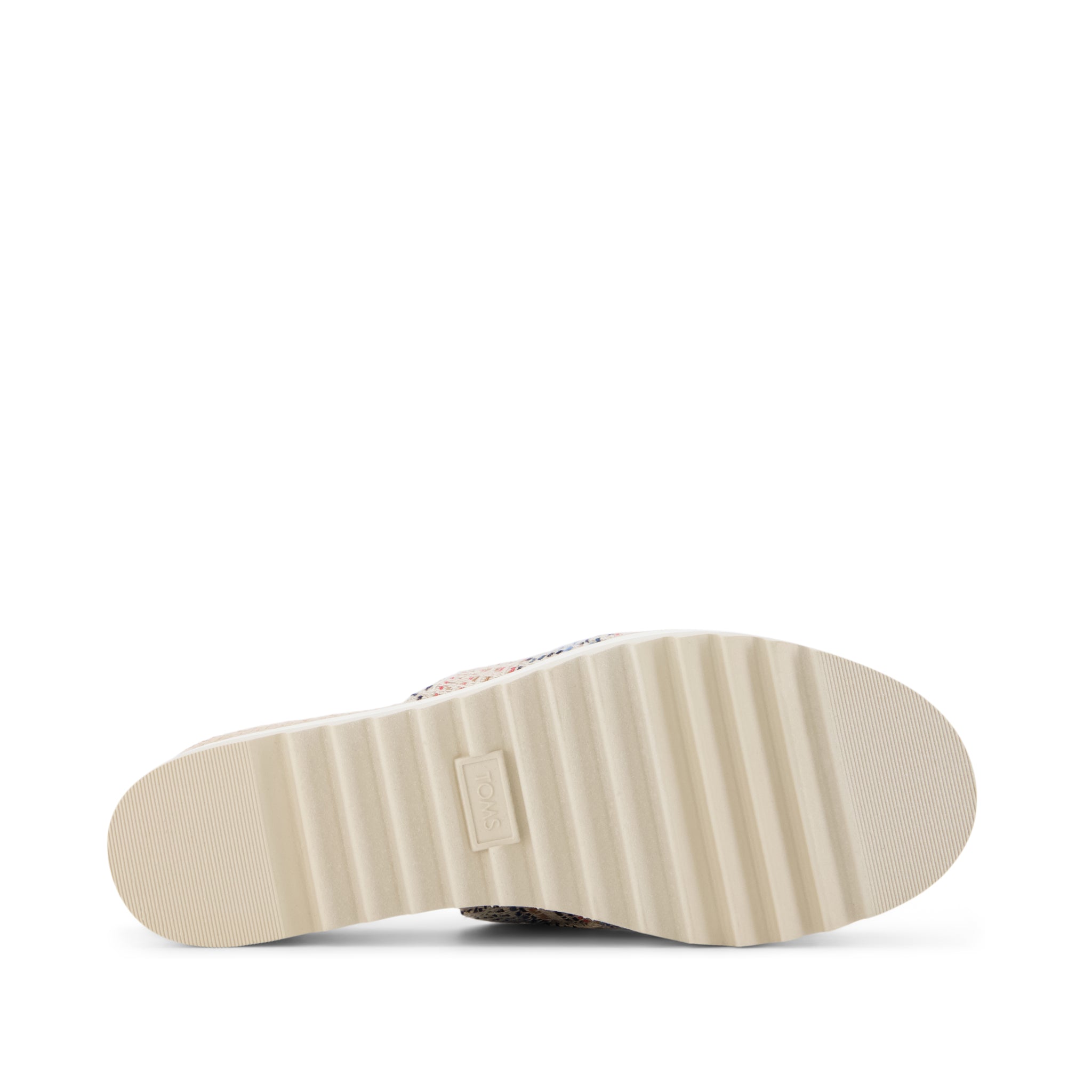 Diana Mule Wedge Sandal - Global Stripes

 Bottom Sole View